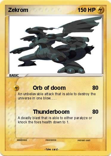 Pokemon Zekrom