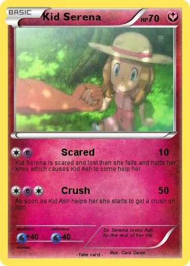 Pokemon Kid Serena
