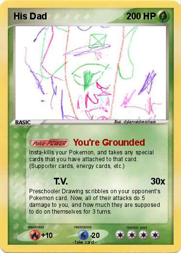 Pokemon His Dad