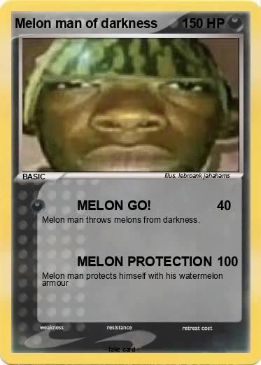Pokemon Melon man of darkness