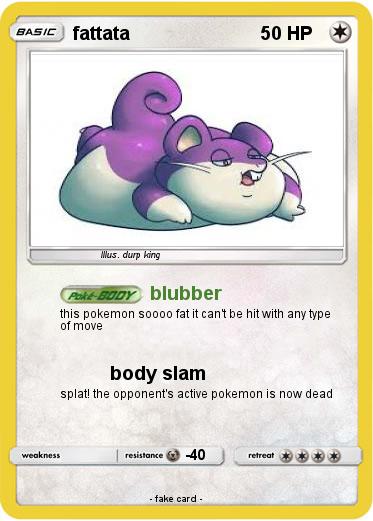 Pokemon fattata