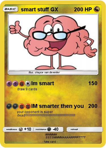 Pokemon smart stuff GX