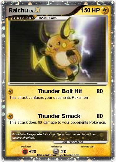 Pokemon Raichu