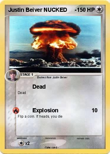 Pokemon Justin Beiver NUCKED     -