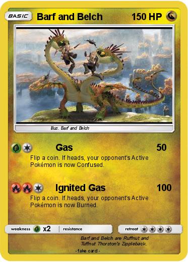 Pokemon Barf and Belch