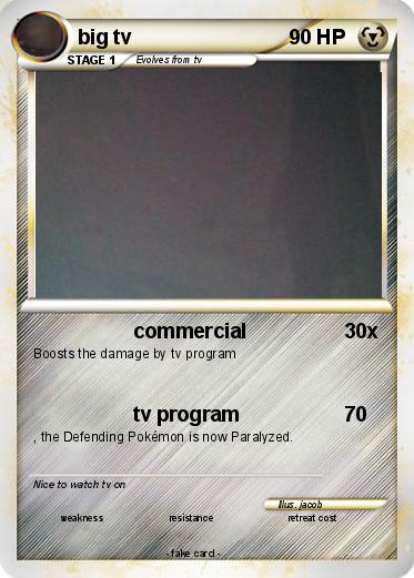 Pokemon big tv