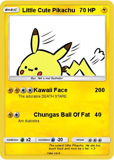 Pokemon Little Cute Pikachu