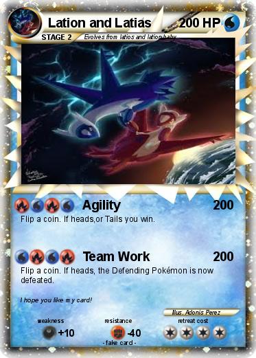 Pokemon Lation and Latias
