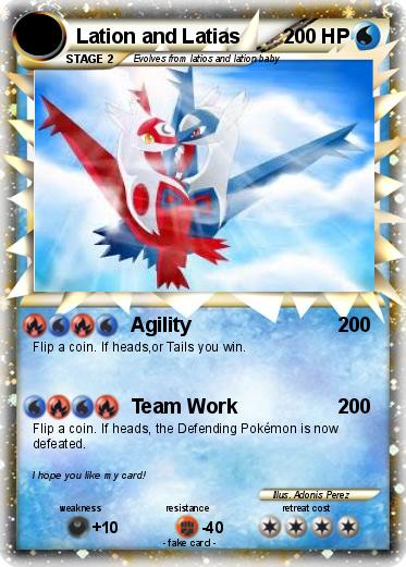 Pokemon Lation and Latias