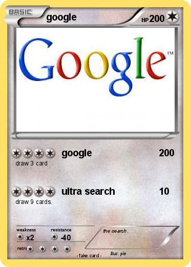 Pokemon google