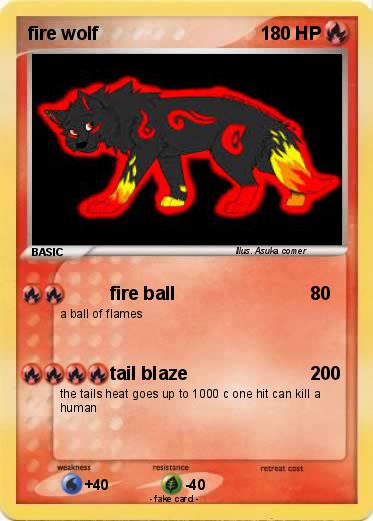 Pokemon fire wolf
