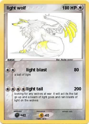 Pokemon light wolf