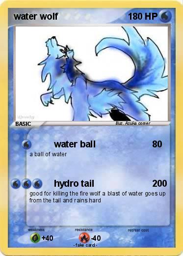 Pokemon water wolf