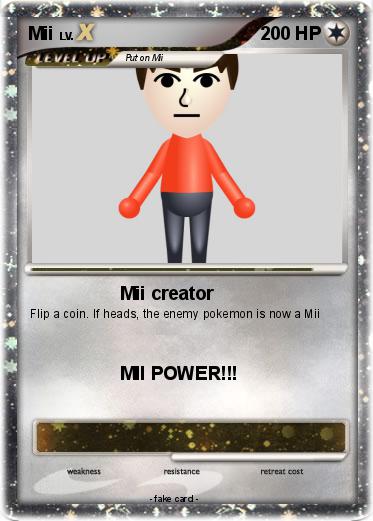 Pokemon Mii