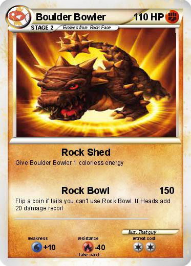 Pokemon Boulder Bowler