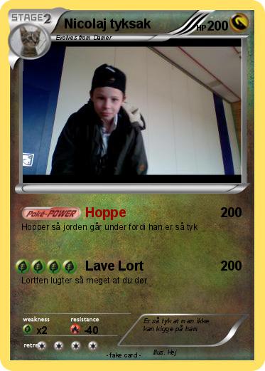 Pokemon Nicolaj tyksak
