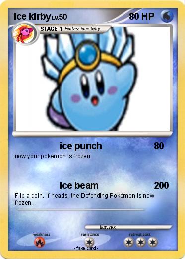 Pokemon Ice kirby