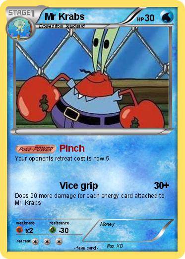 Pokemon Mr Krabs