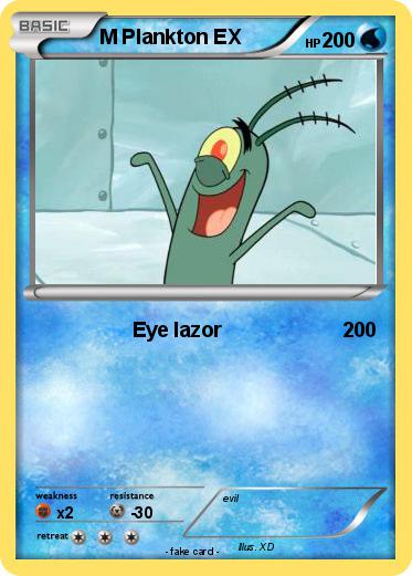 Pokemon M Plankton EX