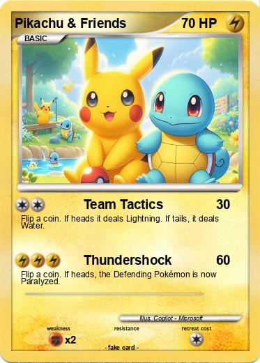 Pokemon Pikachu & Friends