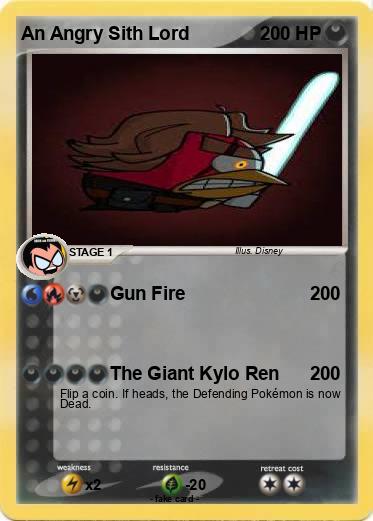 Pokemon An Angry Sith Lord