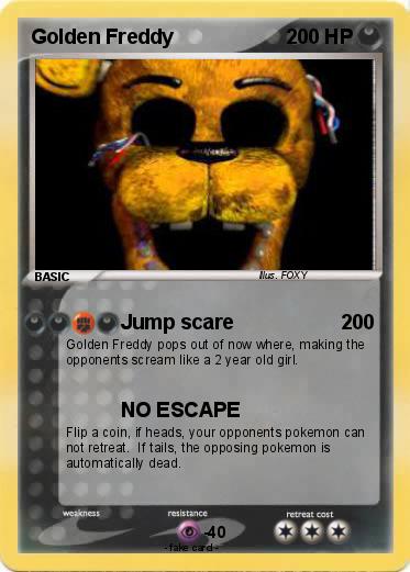 Pokemon Golden Freddy