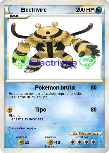 Pokemon Electrivire