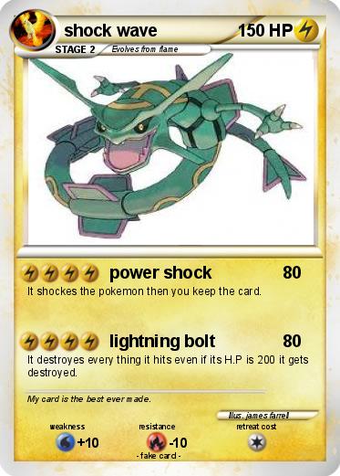 Pokemon shock wave