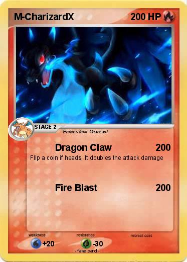Pokemon M-CharizardX