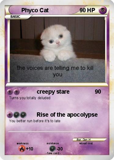 Pokemon Phyco Cat