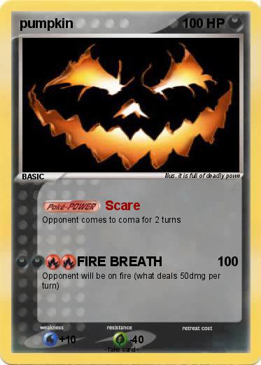 Pokemon pumpkin