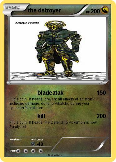 Pokemon the dstroyer
