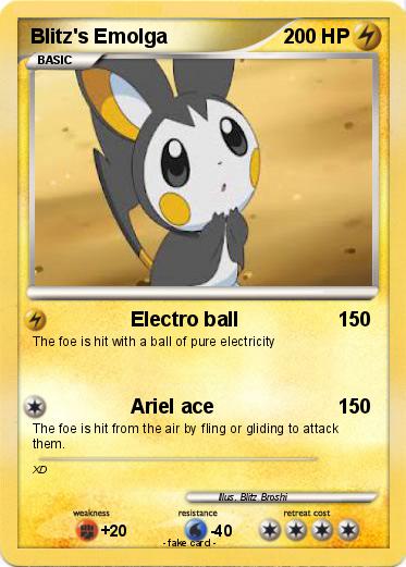 Pokemon Blitz's Emolga