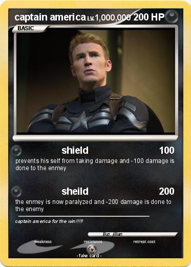 Pokemon captain america