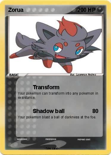 Pokemon Zorua