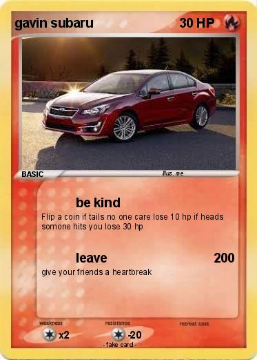 Pokemon gavin subaru