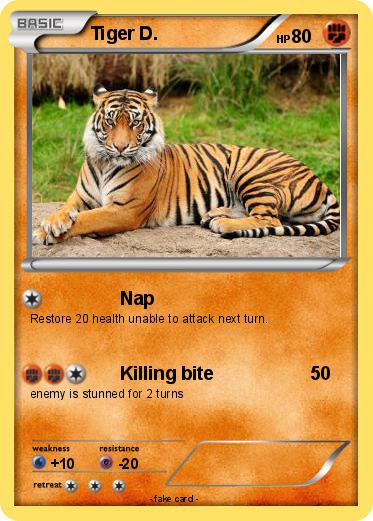 Pokemon Tiger D.