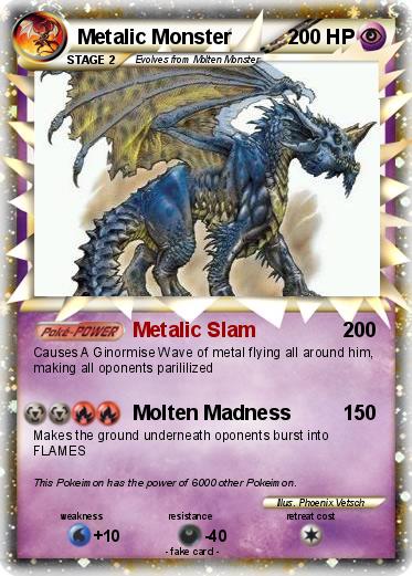 Pokemon Metalic Monster