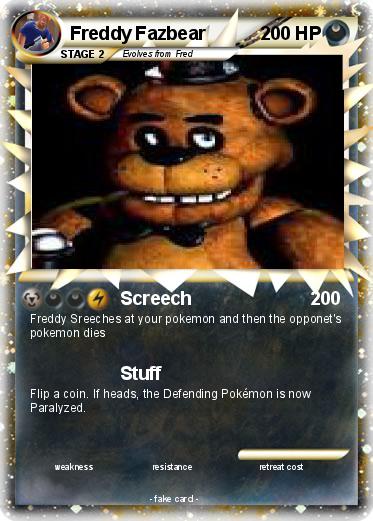 Pokemon Freddy Fazbear