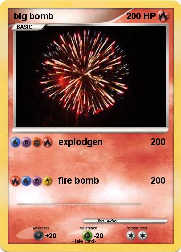Pokemon big bomb