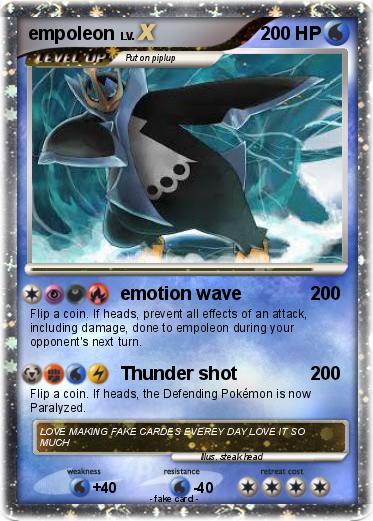 Pokemon empoleon