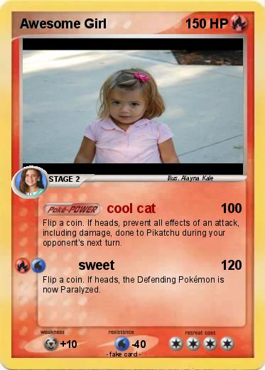Pokemon Awesome Girl