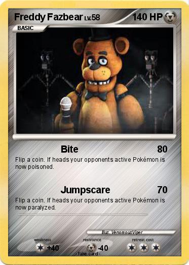 Pokemon Freddy Fazbear