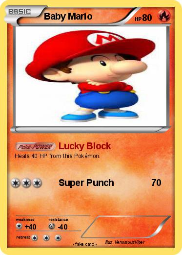 Pokemon Baby Mario