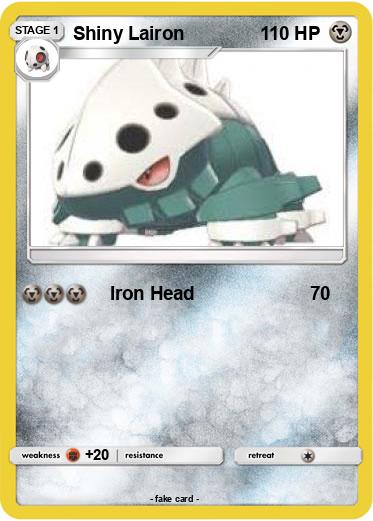 Pokemon Shiny Lairon