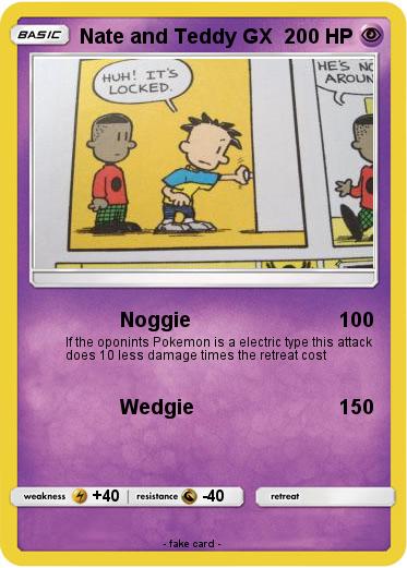 Pokemon Nate and Teddy GX