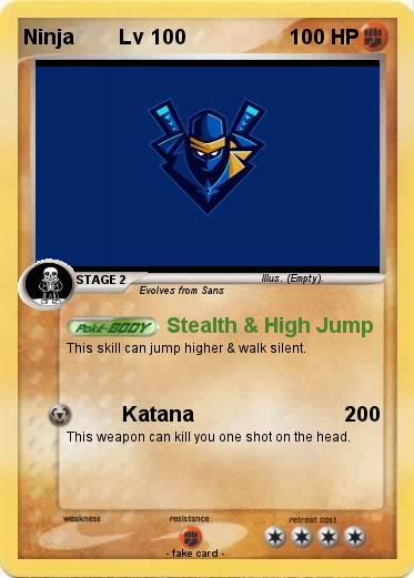 Pokemon Ninja        Lv 100