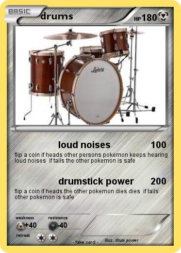 Pokemon drums