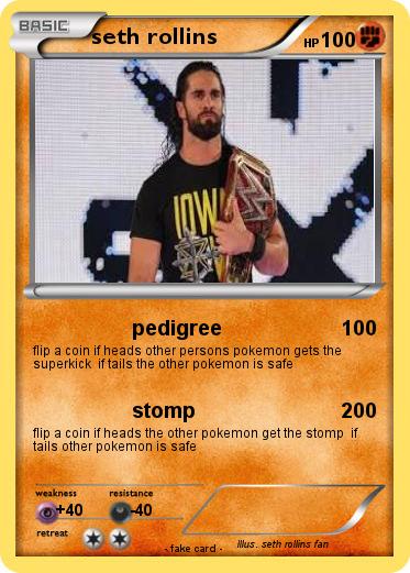 Pokemon seth rollins