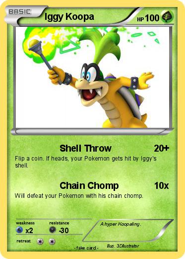 Pokemon Iggy Koopa